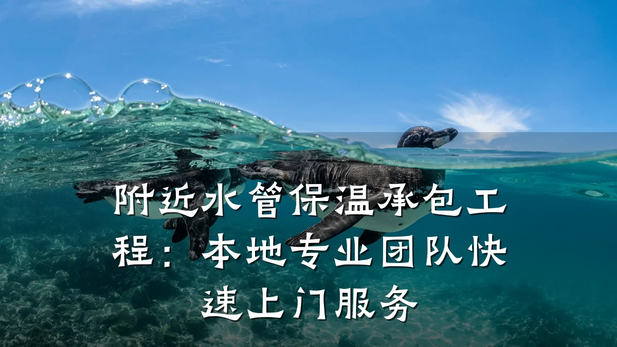 附近水管保温承包工程:本地专业团队快速上门服务