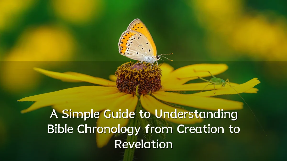 A Simple Guide to Understanding Bible Chronology from Creation to Revelation