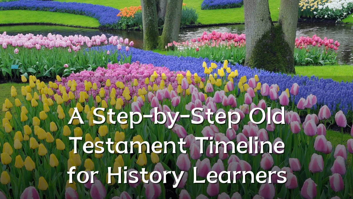 A Step-by-Step Old Testament Timeline for History Learners