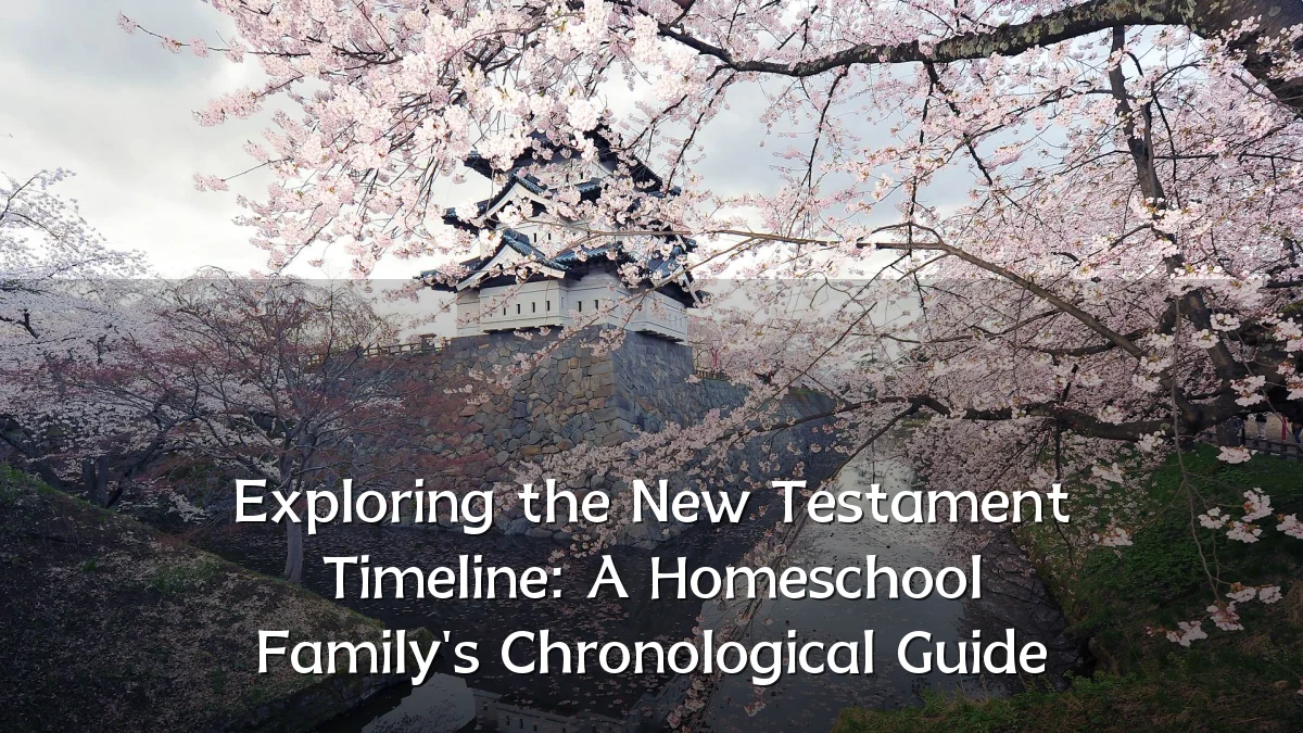 Exploring the New Testament Timeline: A Homeschool Family's Chronological Guide