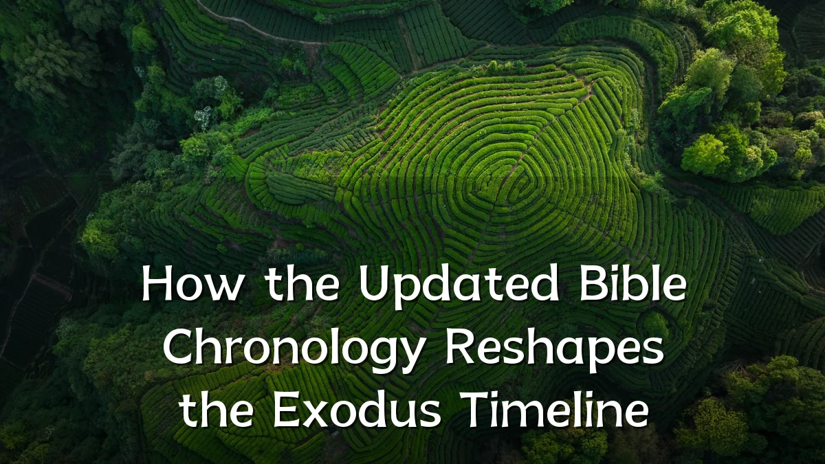 How the Updated Bible Chronology Reshapes the Exodus Timeline