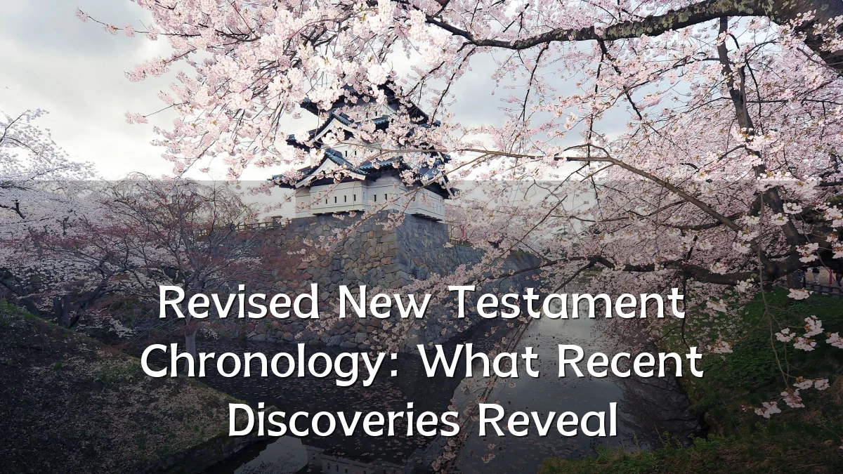 Revised New Testament Chronology: What Recent Discoveries Reveal