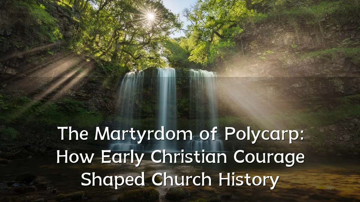 The Martyrdom of Polycarp: How Early Christian Courage Shaped Church History