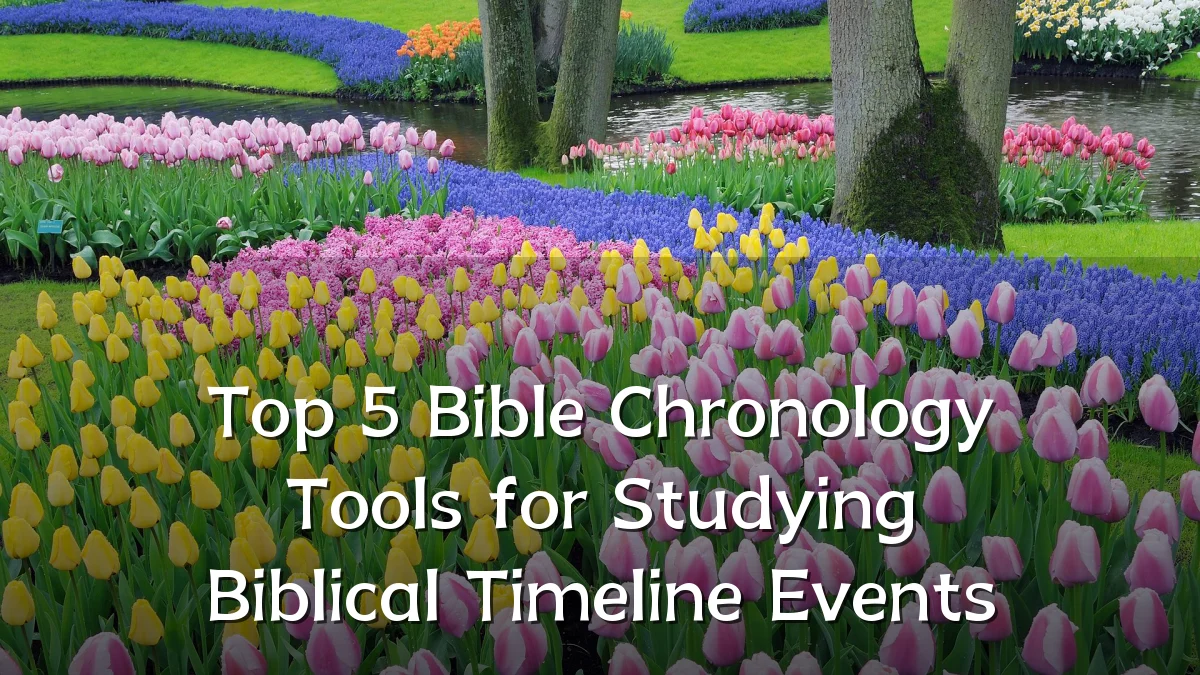 Top 5 Bible Chronology Tools for Studying Biblical Timeline Events