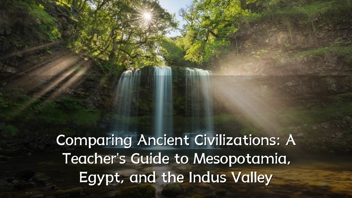 Comparing Ancient Civilizations: A Teacher's Guide to Mesopotamia, Egypt, and the Indus Valley