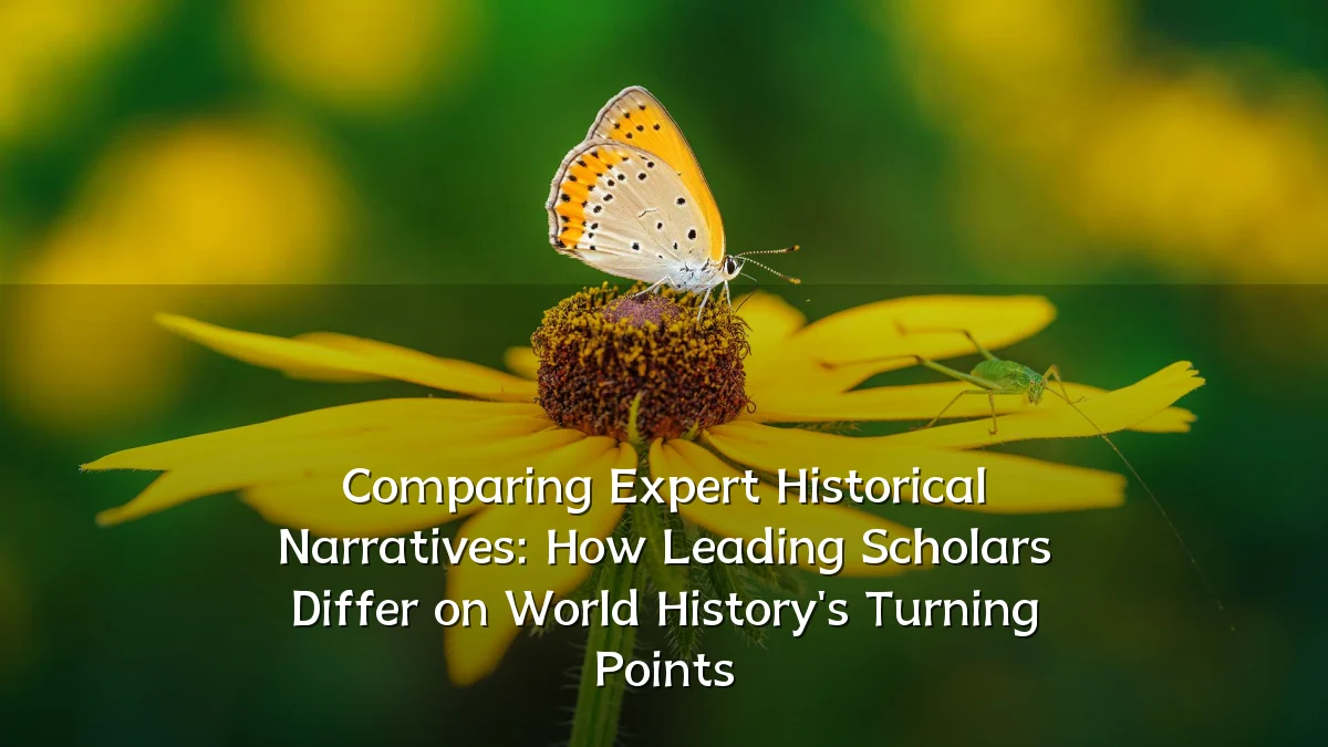 Comparing Expert Historical Narratives: How Leading Scholars Differ on World History's Turning Points