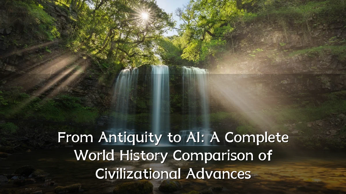 From Antiquity to AI: A Complete World History Comparison of Civilizational Advances