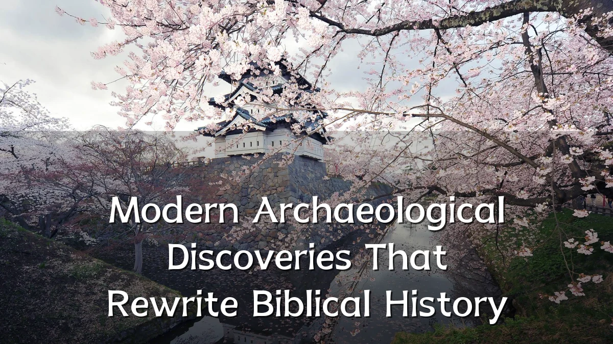 Modern Archaeological Discoveries That Rewrite Biblical History