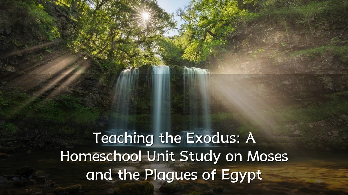 Teaching the Exodus: A Homeschool Unit Study on Moses and the Plagues of Egypt